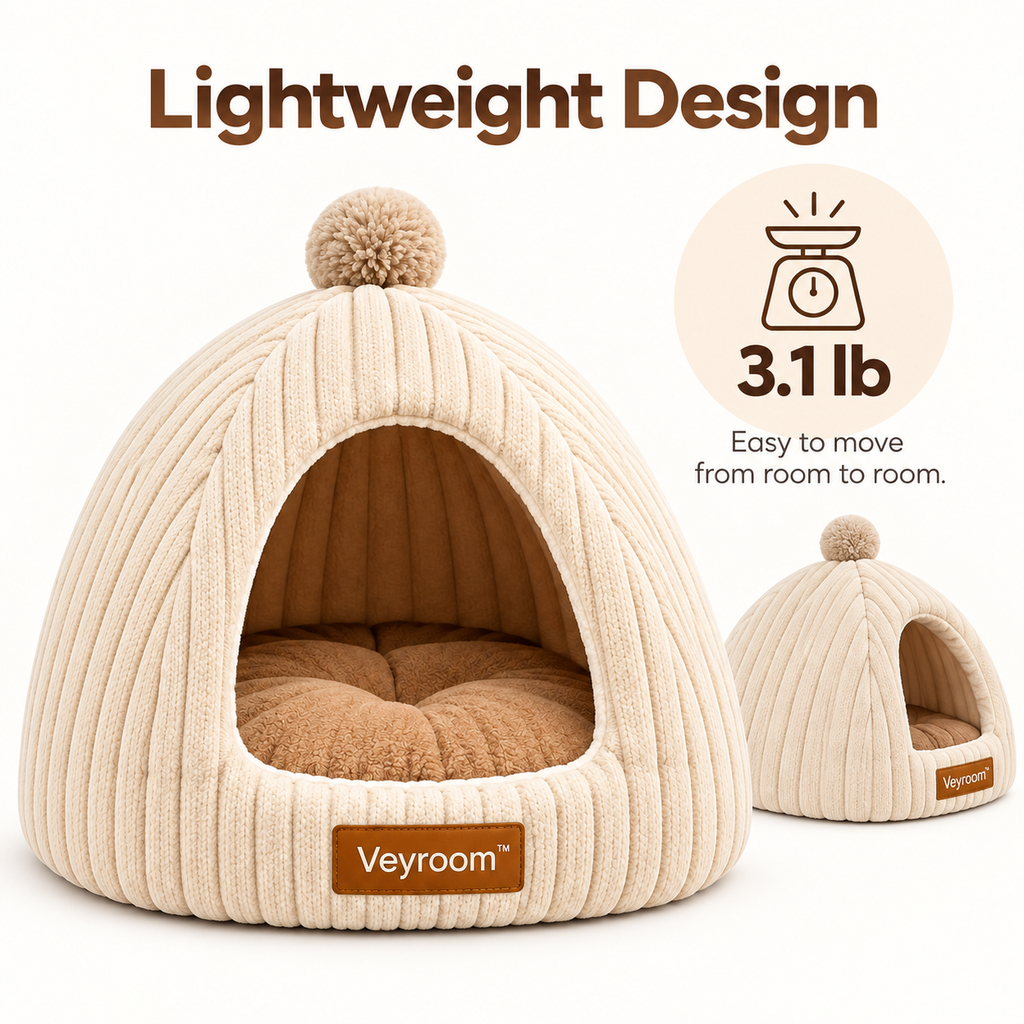Veyroom™ Knit Dome Pet Hideaway