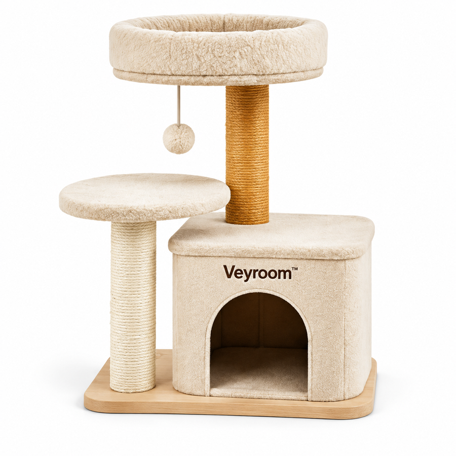 Veyroom™ Multi-Level Cat Condo Tower