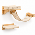 Veyroom™ Wall-Mounted Cat Hammock & Climber Set