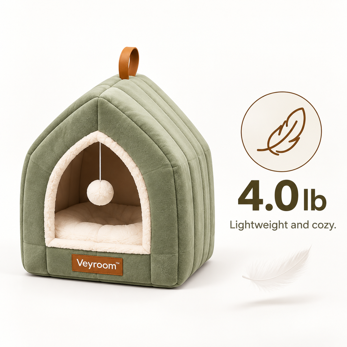 Veyroom™ Cottage Pet Hideaway House