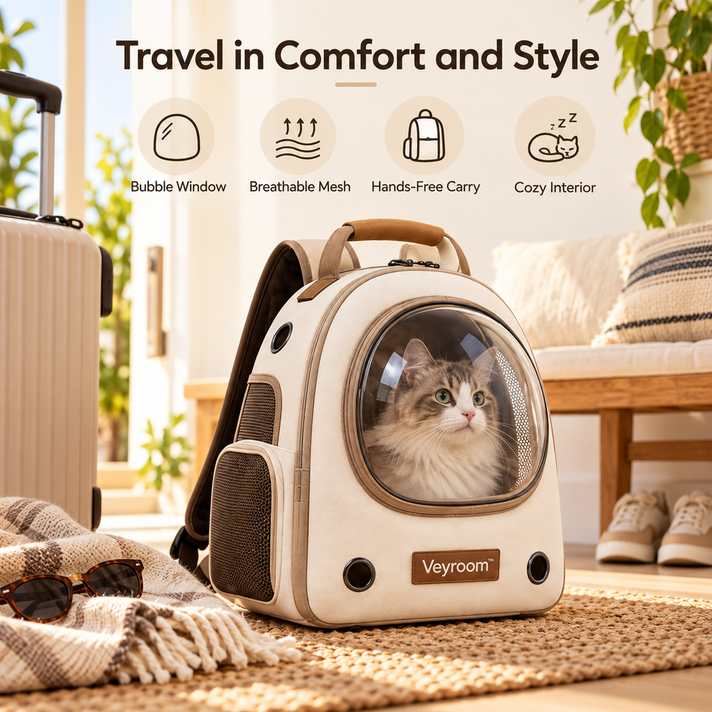 Veyroom™ Vista Bubble Pet Carrier Backpack