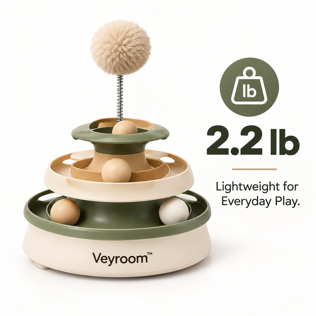 Veyroom™ Orbit Multi-Level Cat Track Toy
