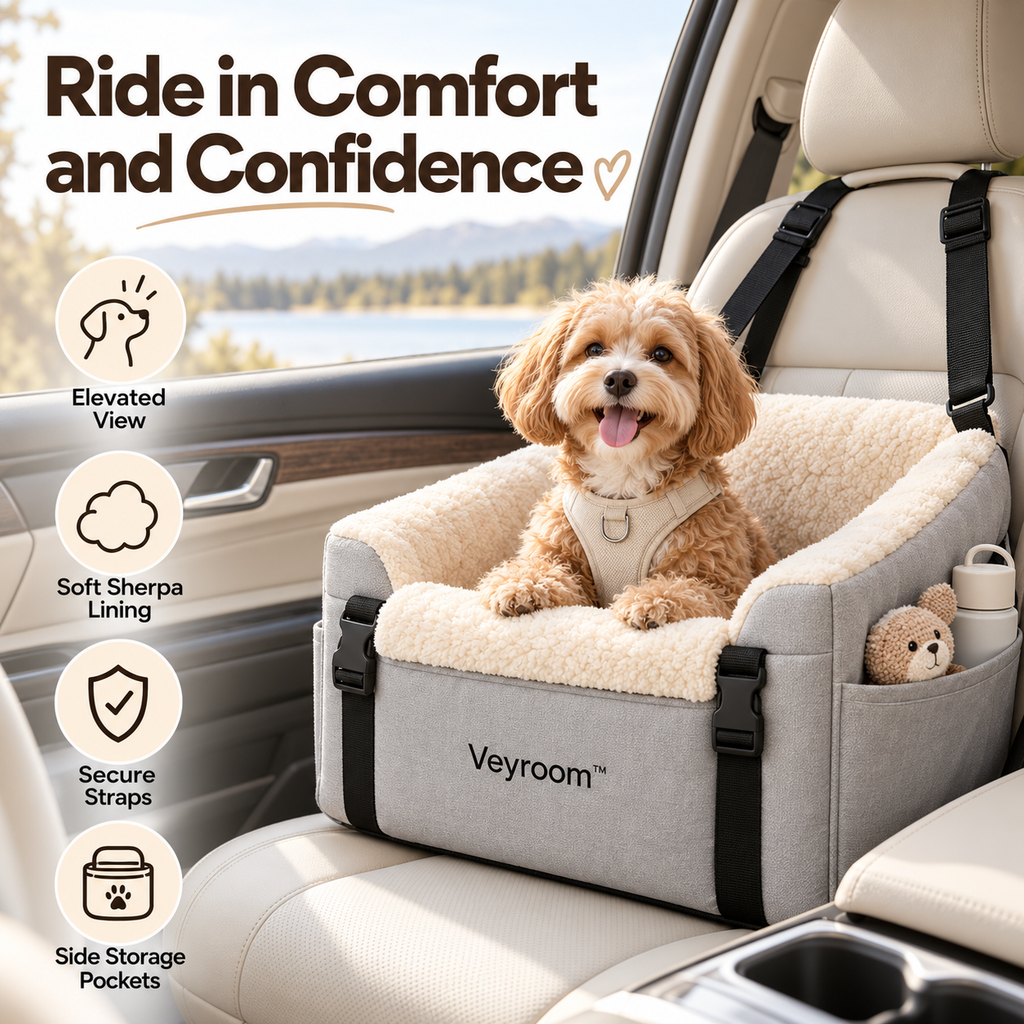 Veyroom™ CozyRide Pet Booster Seat