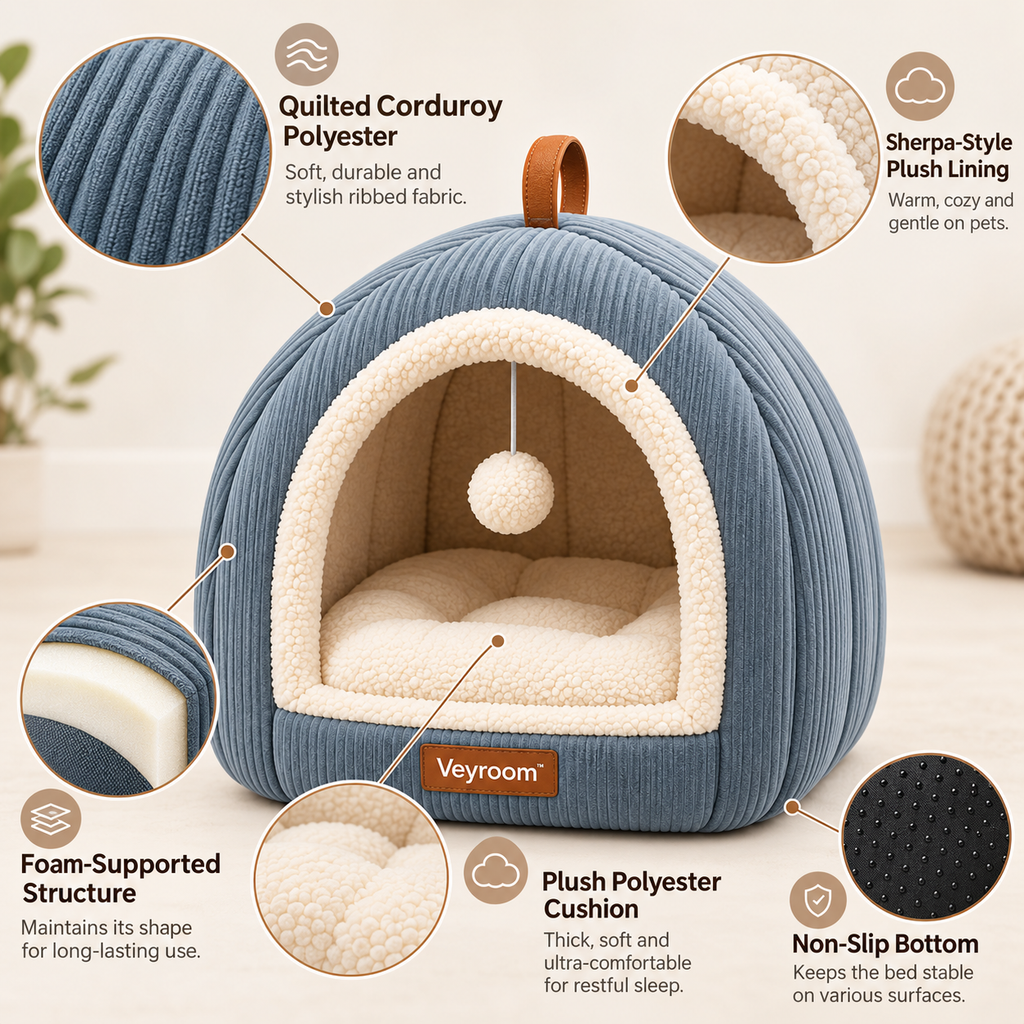 Veyroom™ Sage Ridge Pet Cave House